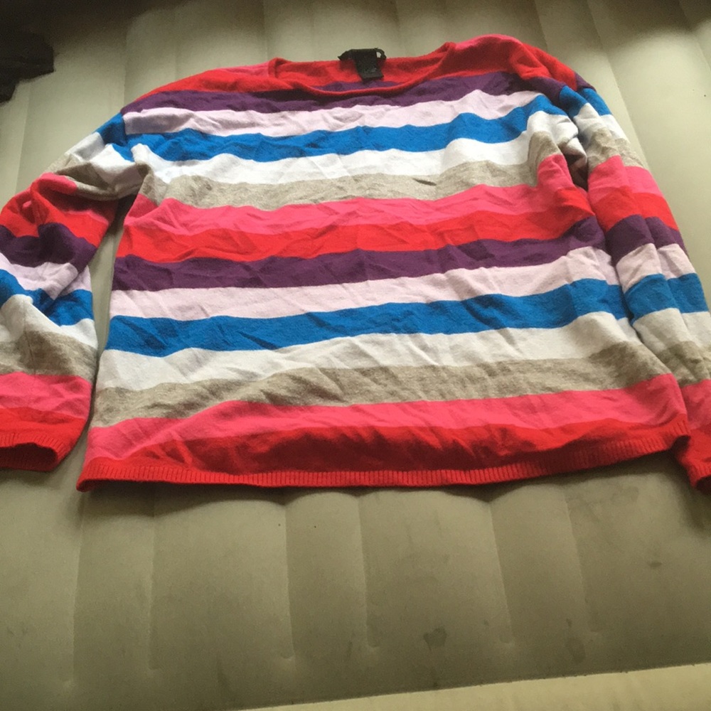 Striped colored sweater